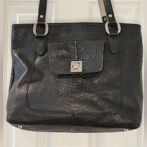 B. Makowsky Alligator Tote